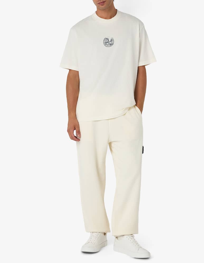 rinascente Stone Island Organic cotton print t-shirt