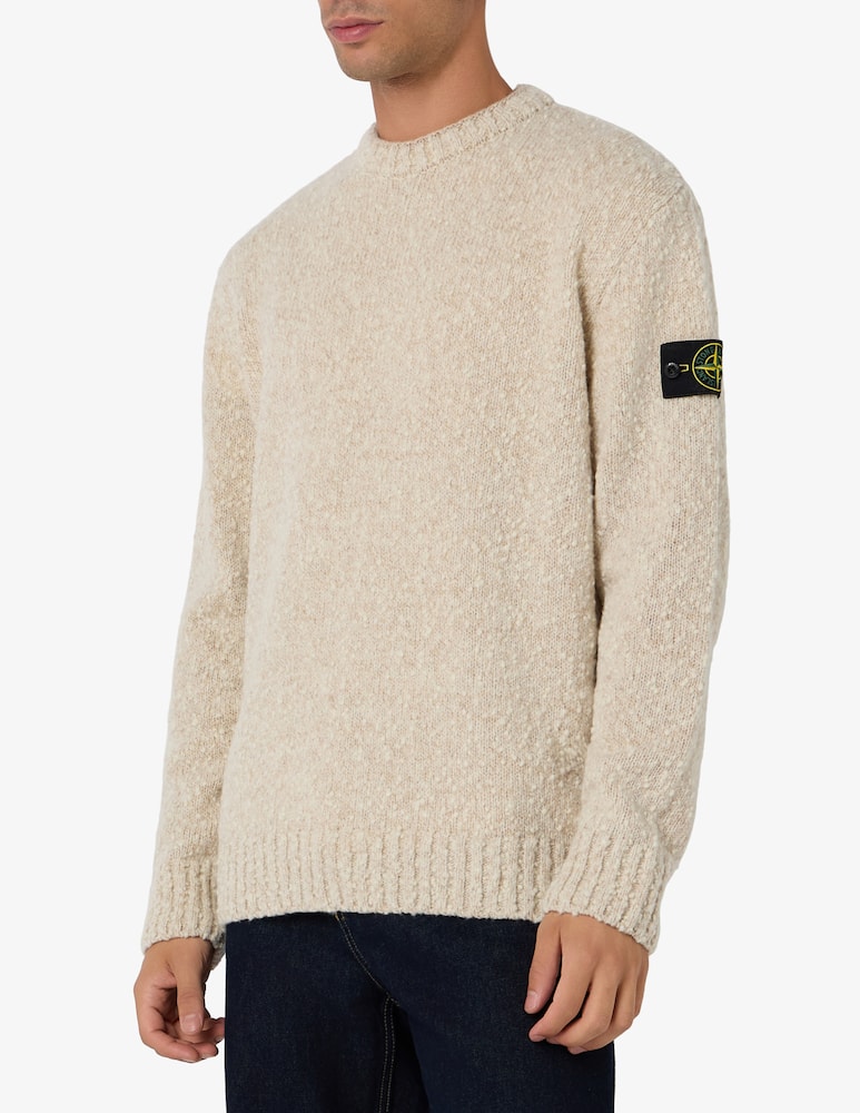 rinascente Stone Island Maglia girocollo in misto lana