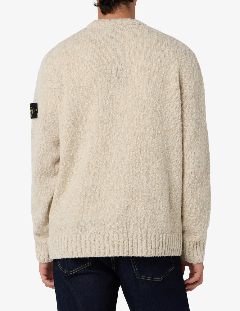 rinascente Stone Island Maglia girocollo in misto lana