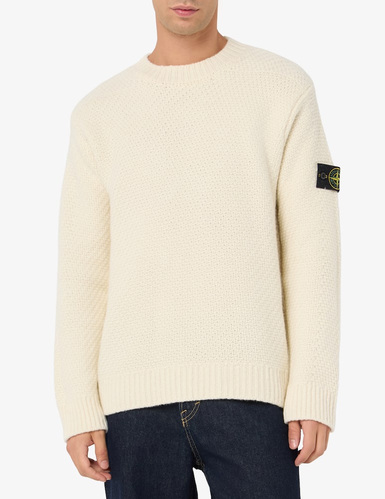 rinascente Stone Island Maglia girocollo in lana