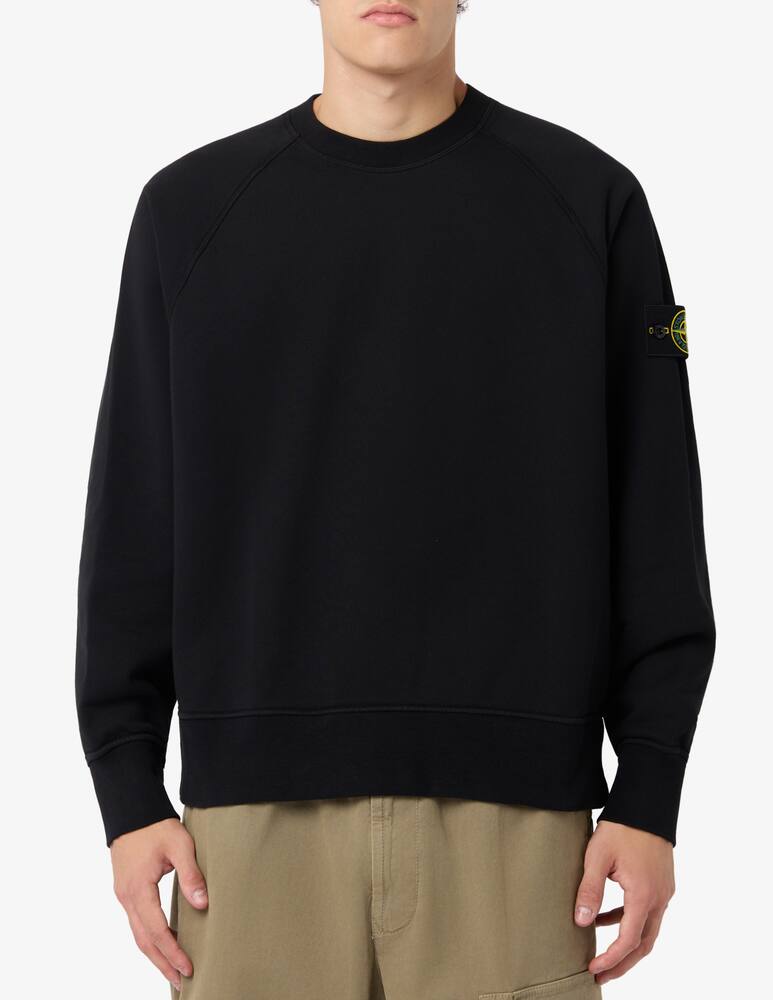 Stone Island Felpa in cotone organico leggero - immagine 1 Stone Island Felpa in cotone organico leggero - immagine 1