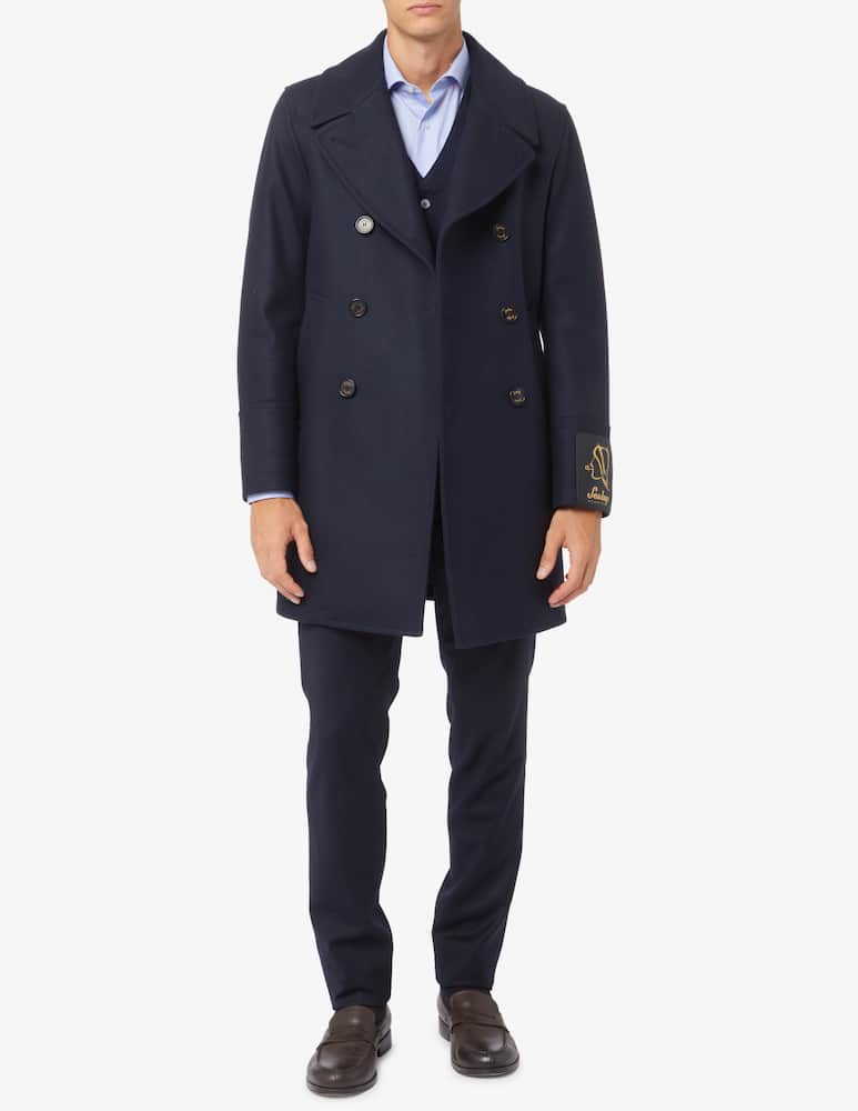 rinascente Sealup Long peacoat