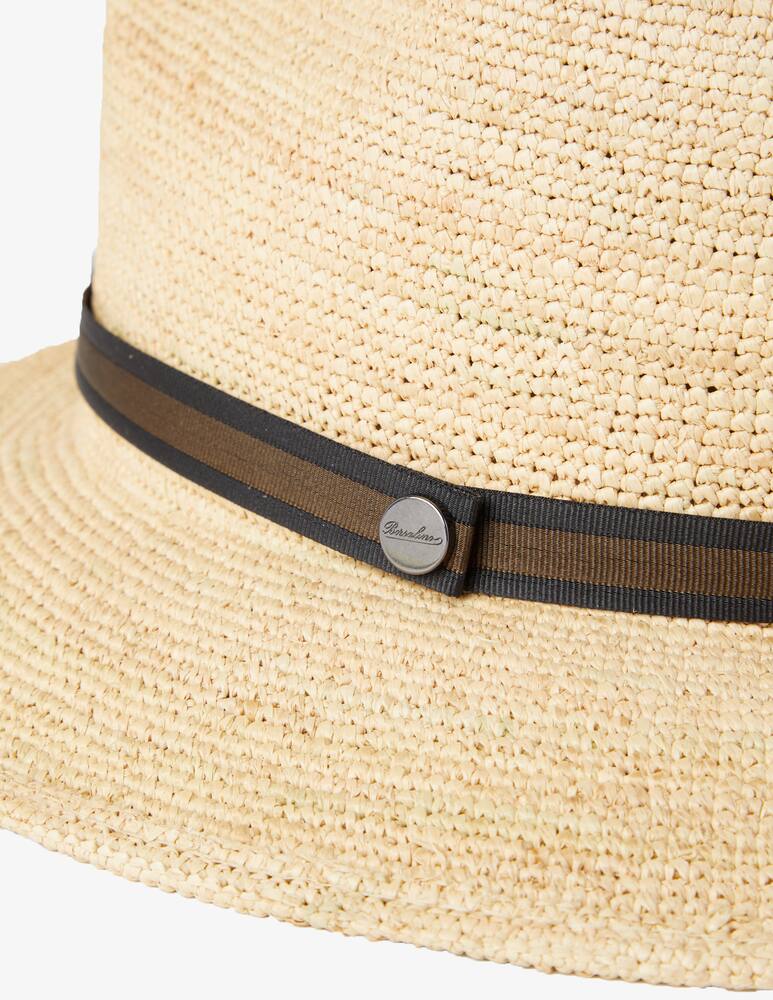 rinascente Borsalino Rafia crochet hat 