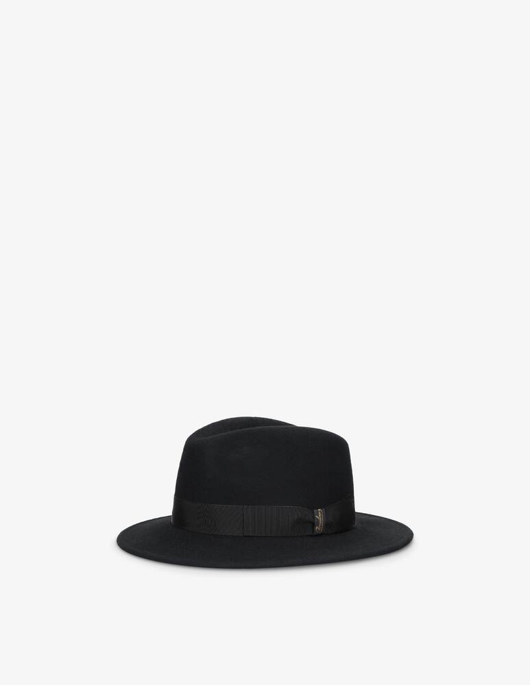 rinascente Borsalino Cappello feltro tesa media cinta cannete