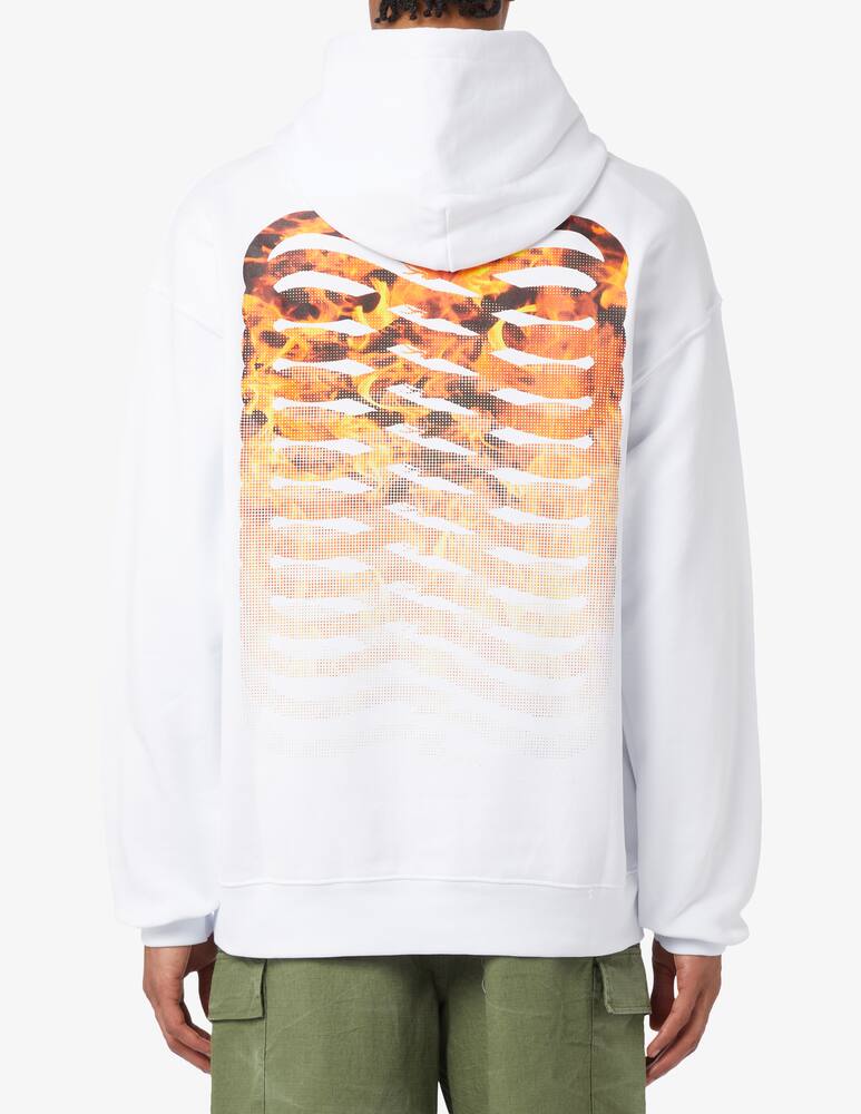 rinascente Propaganda Ribs inferno hoodie 