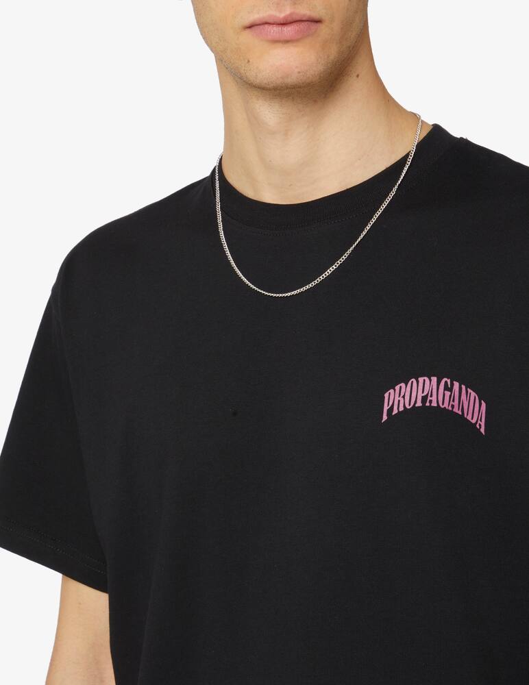 rinascente Propaganda Maglietta teschio foglia 