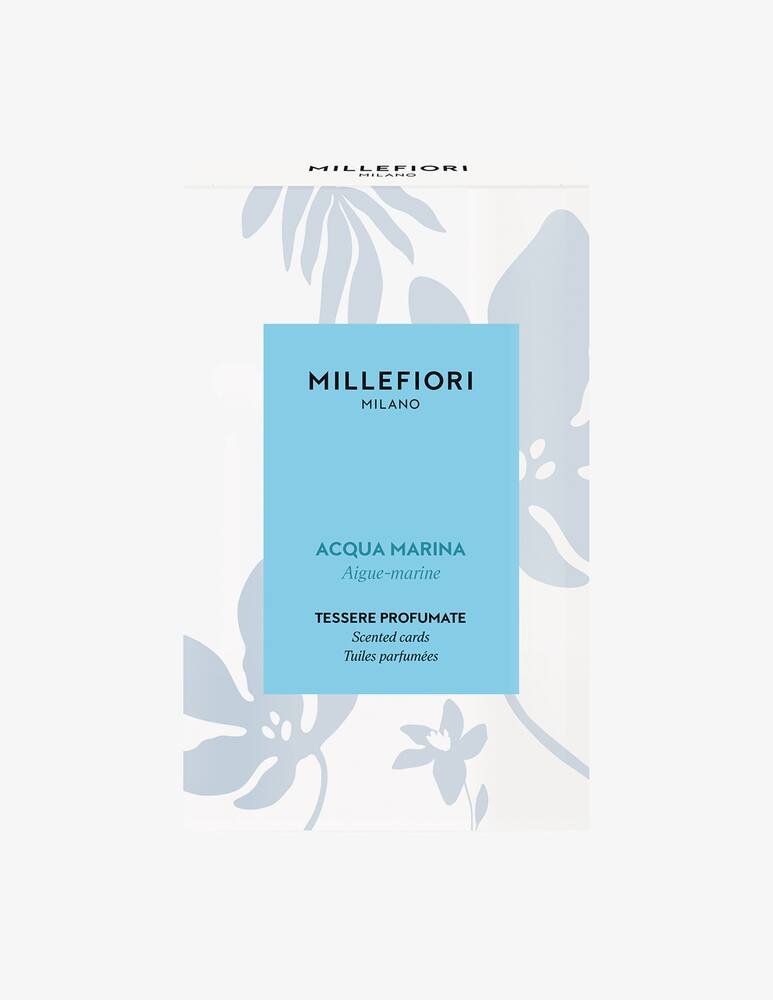 rinascente Millefiori Scented Cards 3 Pieces Acqua Marina