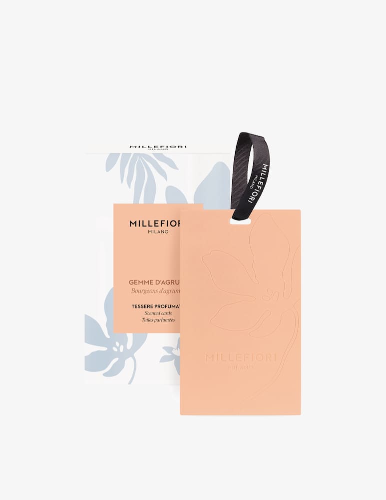 rinascente Millefiori Scented Cards 3 Pieces Gemme D Agrumi