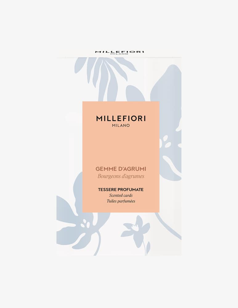 Millefiori Milano Scented Cards 3 Pieces Gemme D Agrumi - picture 3 Millefiori Milano Scented Cards 3 Pieces Gemme D Agrumi - picture 3