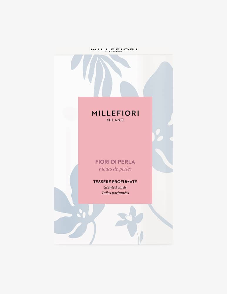 Millefiori Milano Scented Cards 3 Pieces Fiori Di Perla - picture 3 Millefiori Milano Scented Cards 3 Pieces Fiori Di Perla - picture 3