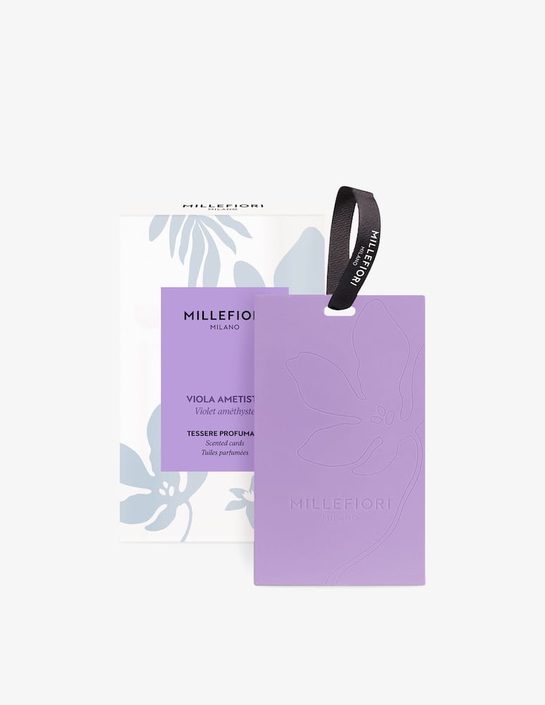 rinascente Millefiori Tessere Profumate Set 3pz Viola Ametista