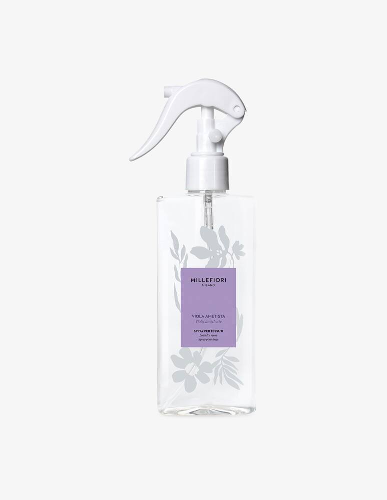 Millefiori Milano Laundry Spray 200ml Viola Ametista - immagine 1 Millefiori Milano Laundry Spray 200ml Viola Ametista - immagine 1