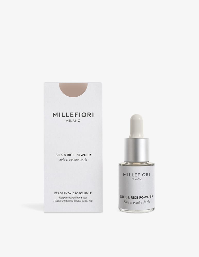 Millefiori Milano Fragranza idrosolubile Silk & Rice Powder - immagine 2 Millefiori Milano Fragranza idrosolubile Silk & Rice Powder - immagine 2