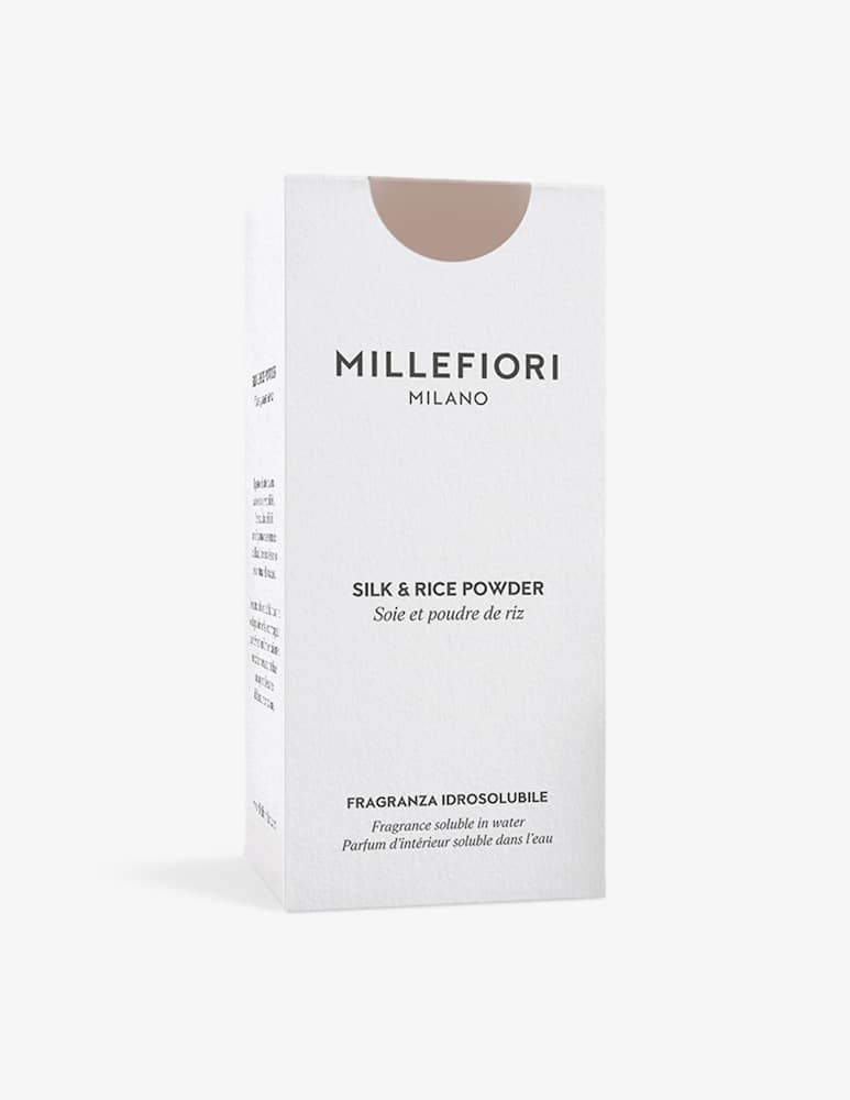 Millefiori Milano Fragranza idrosolubile Silk & Rice Powder - immagine 3 Millefiori Milano Fragranza idrosolubile Silk & Rice Powder - immagine 3