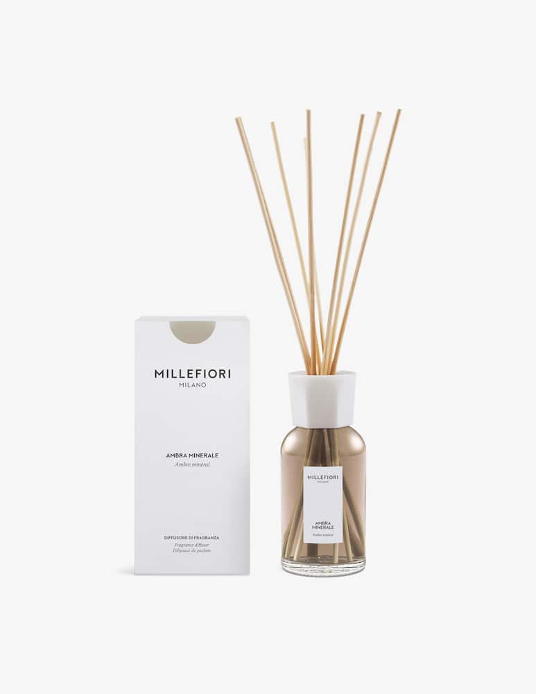 Millefiori Milano Reed diffuser 250ml Ambra Minerale - picture 2 Millefiori Milano Reed diffuser 250ml Ambra Minerale - picture 2