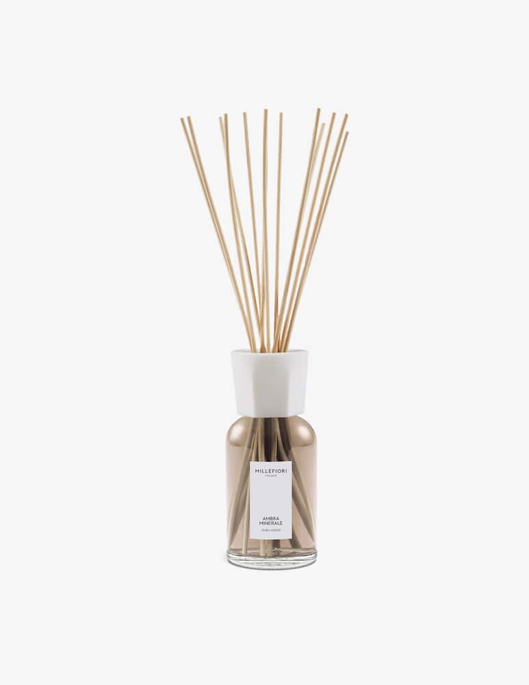 Millefiori Milano Diffusore a bastoncini 500ml AmbraMinerale - immagine 1 Millefiori Milano Diffusore a bastoncini 500ml AmbraMinerale - immagine 1
