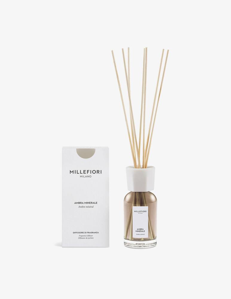 rinascente Millefiori Reed diffuser 100ml Ambra Minerale