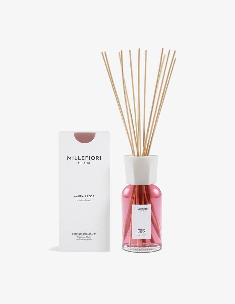 rinascente Millefiori Reed diffuser 500ml Ambra & Rosa