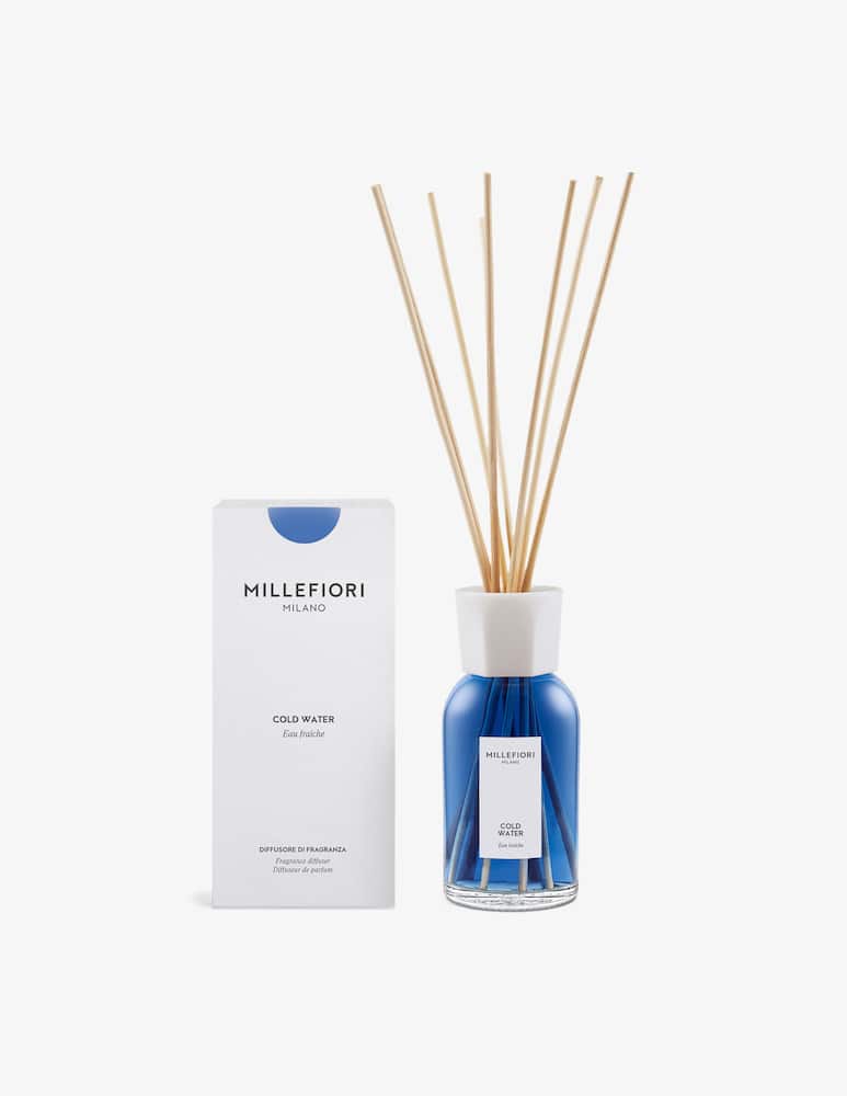 Millefiori Milano Diffusore a bastoncini 250 ml Cold Water - immagine 2 Millefiori Milano Diffusore a bastoncini 250 ml Cold Water - immagine 2