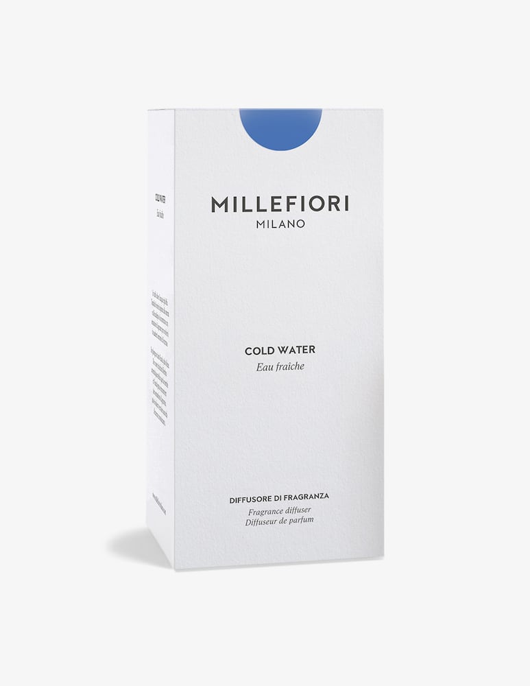 Millefiori Milano Diffusore a bastoncini 250 ml Cold Water - immagine 3 Millefiori Milano Diffusore a bastoncini 250 ml Cold Water - immagine 3