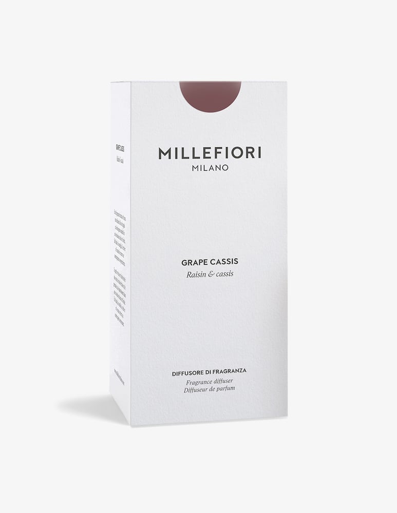 Millefiori Milano Reed diffuser 250ml Grape Cassis - picture 3 Millefiori Milano Reed diffuser 250ml Grape Cassis - picture 3