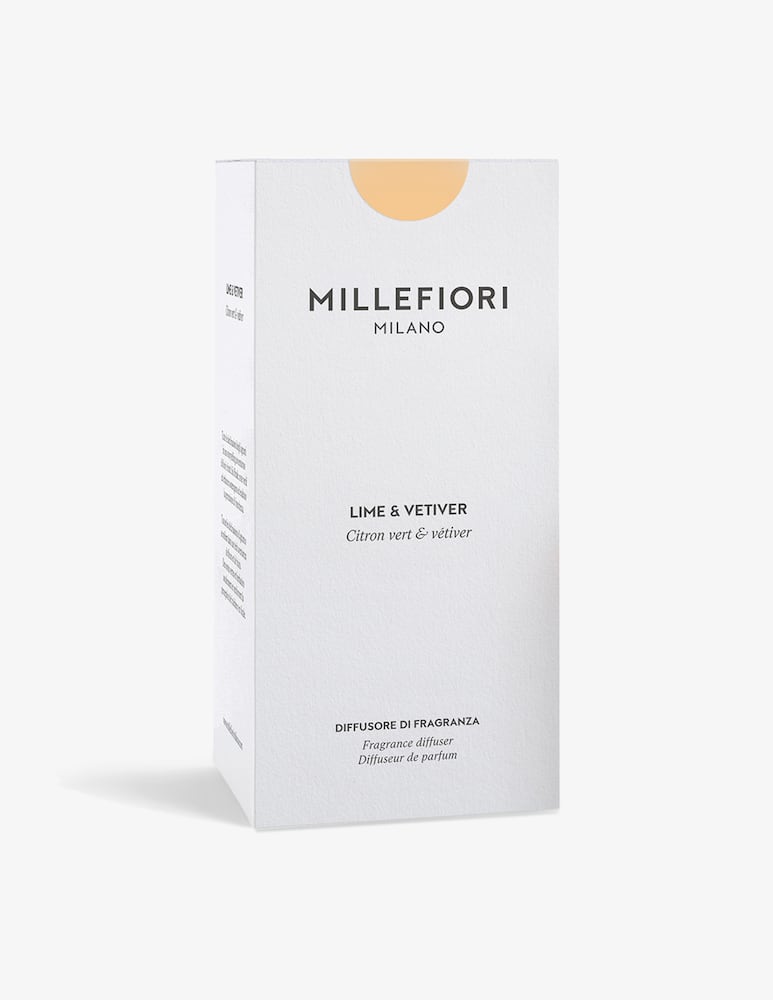Millefiori Milano Diffusore a bastoncini 250ml Lime &Vetiver - immagine 3 Millefiori Milano Diffusore a bastoncini 250ml Lime &Vetiver - immagine 3