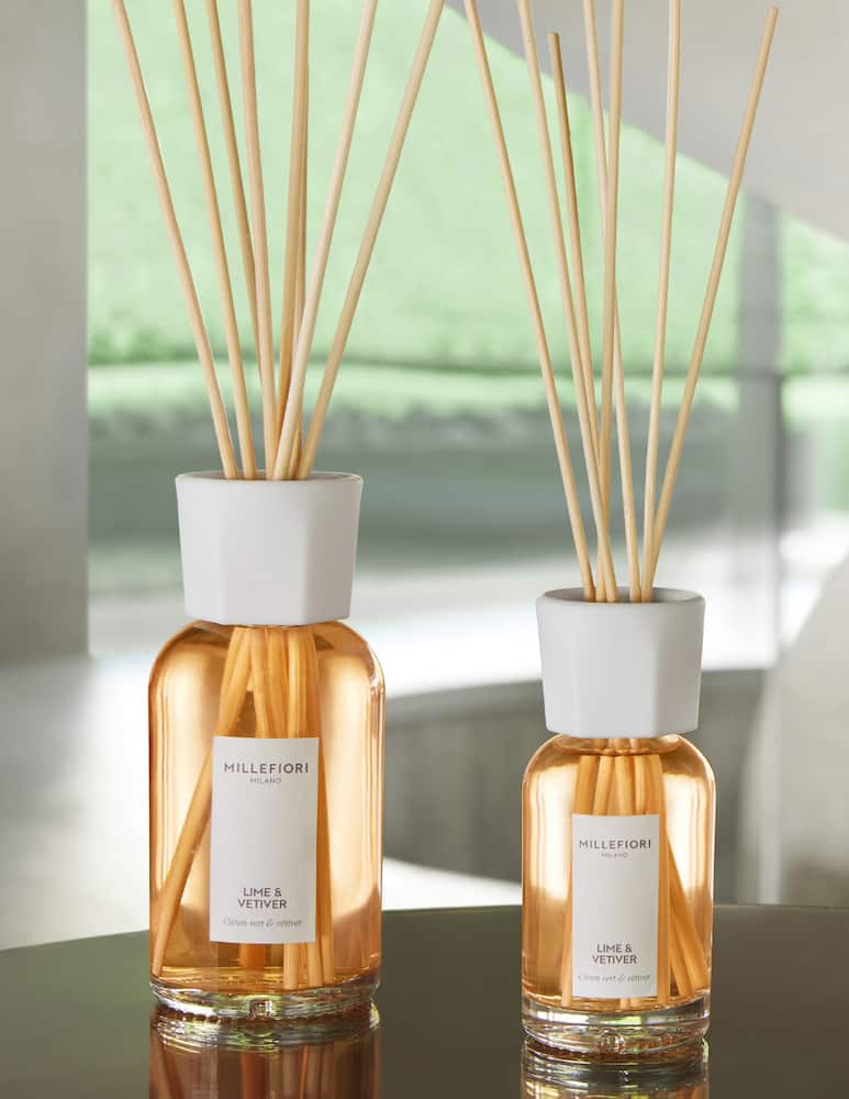 Millefiori Milano Diffusore a bastoncini 250ml Lime &Vetiver - immagine 4 Millefiori Milano Diffusore a bastoncini 250ml Lime &Vetiver - immagine 4