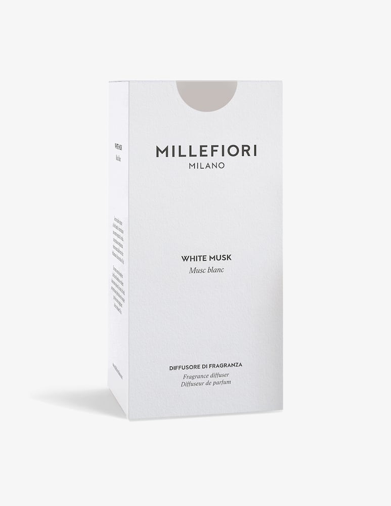 Millefiori Milano Reed diffuser 250ml White Musk - picture 3 Millefiori Milano Reed diffuser 250ml White Musk - picture 3