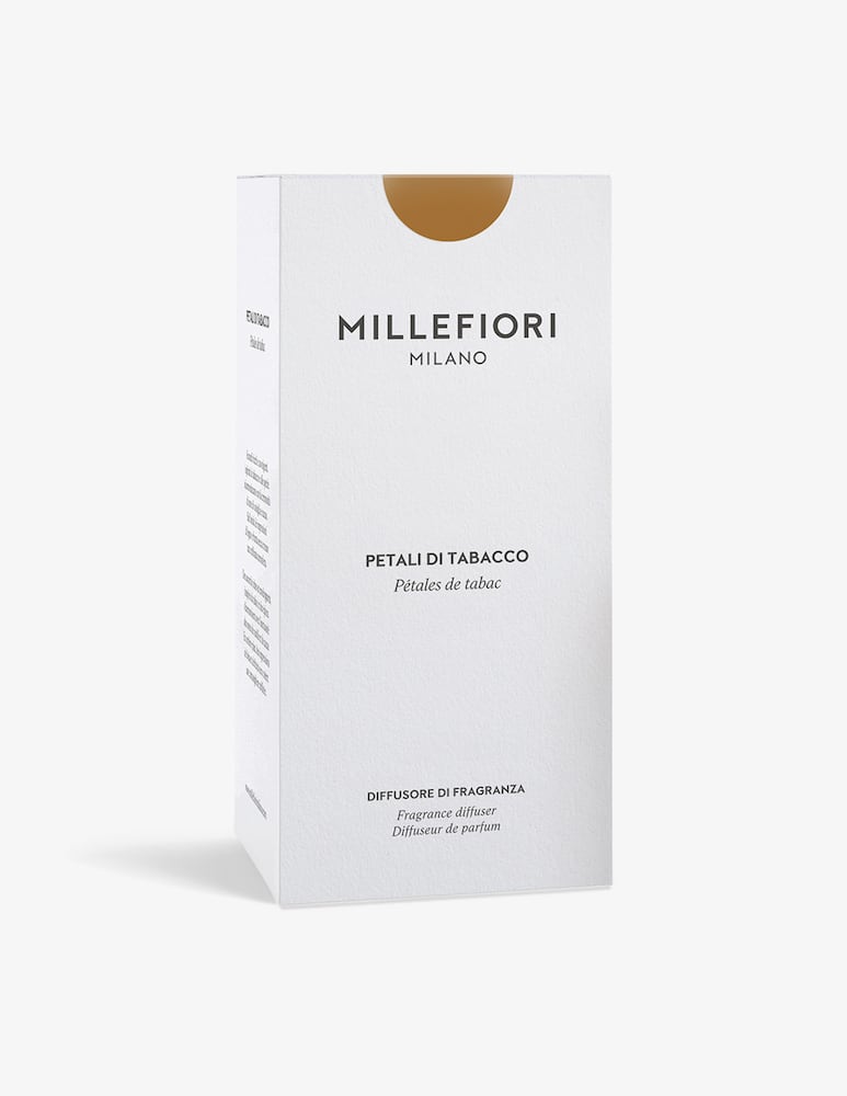 Millefiori Milano Diffusore a bastoncini 250 ml Petali di Tabacco - immagine 3 Millefiori Milano Diffusore a bastoncini 250 ml Petali di Tabacco - immagine 3