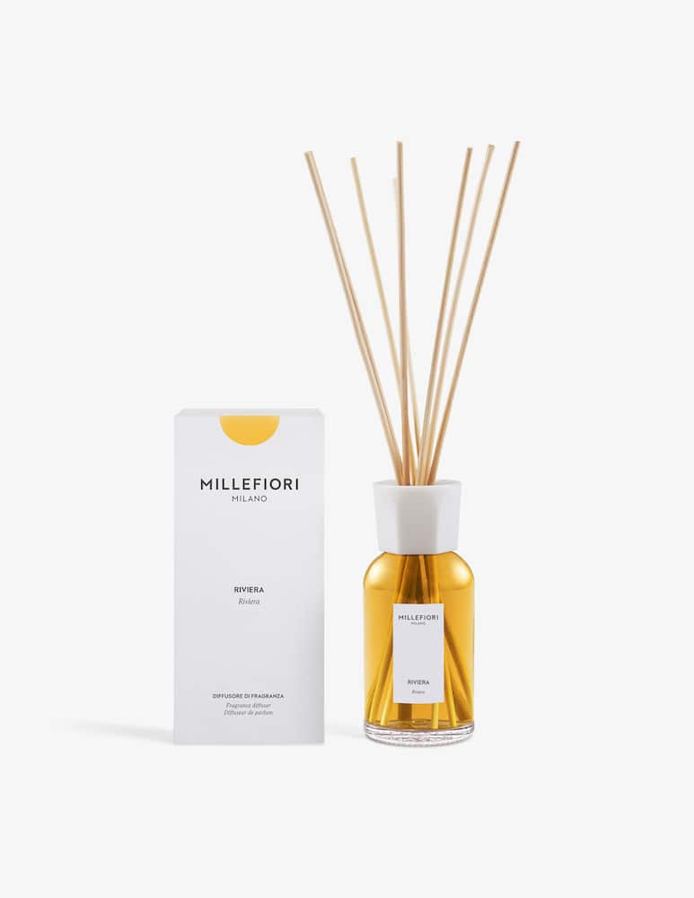 Millefiori Milano Diffusore a bastoncini 250 ml Riviera - immagine 2 Millefiori Milano Diffusore a bastoncini 250 ml Riviera - immagine 2