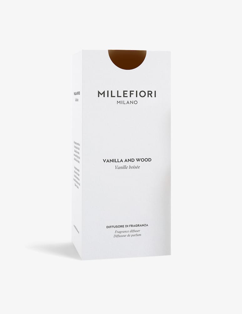 Millefiori Milano Diffusore a bastoncini 500ml Vanilla&Wood - immagine 3 Millefiori Milano Diffusore a bastoncini 500ml Vanilla&Wood - immagine 3