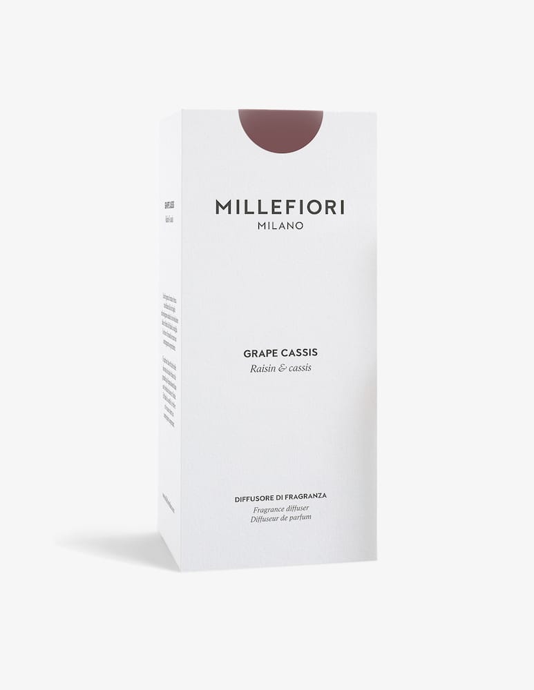 Millefiori Milano Diffusore a bastoncini 500 ml Grape Cassis - immagine 3 Millefiori Milano Diffusore a bastoncini 500 ml Grape Cassis - immagine 3