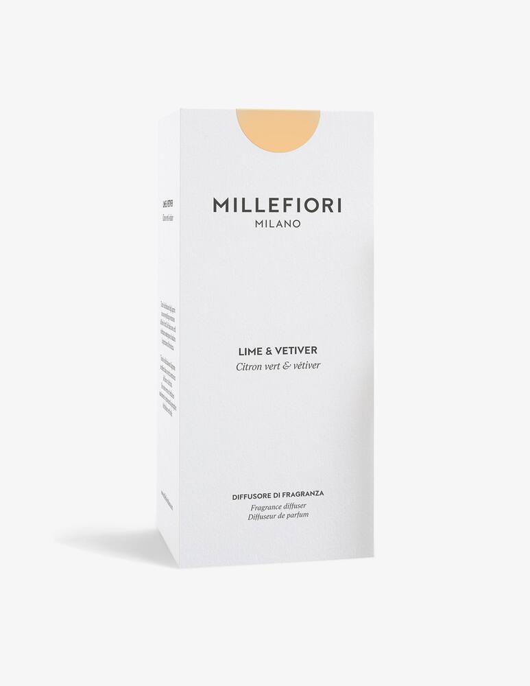 Millefiori Milano Diffusore a bastoncini 500ml Lime &Vetiver - immagine 3 Millefiori Milano Diffusore a bastoncini 500ml Lime &Vetiver - immagine 3