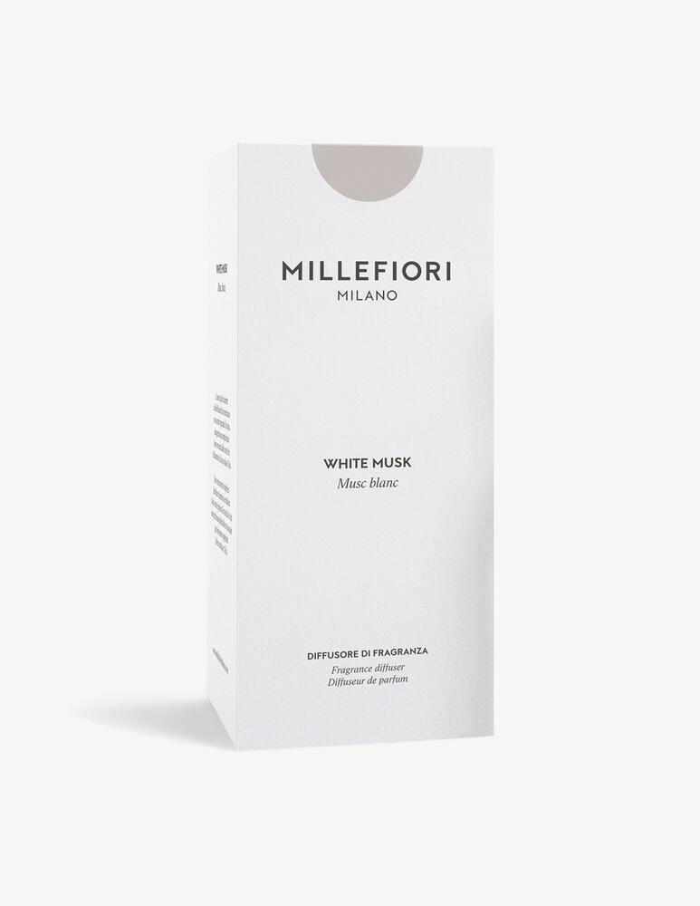 Millefiori Milano Diffusore a bastoncini 500 ml White Musk - immagine 3 Millefiori Milano Diffusore a bastoncini 500 ml White Musk - immagine 3