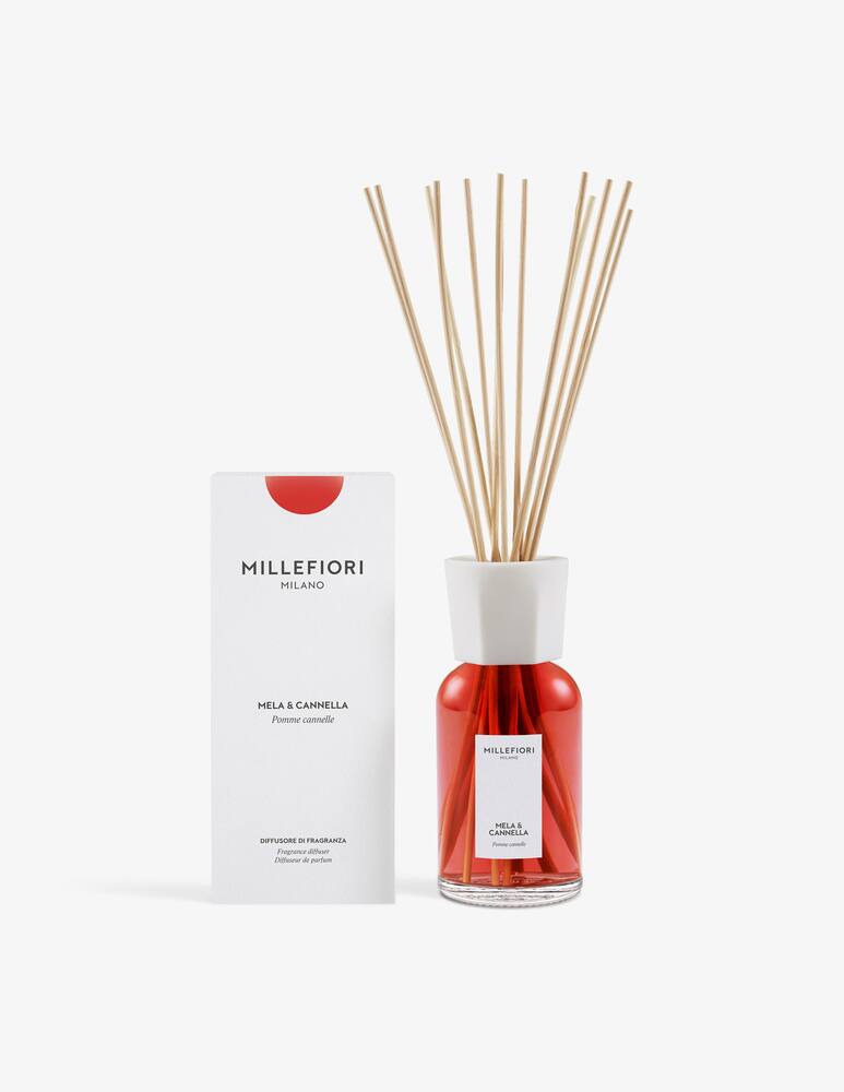 Millefiori Milano Diffusore a bastoncini 500ml Mela&Cannella - immagine 2 Millefiori Milano Diffusore a bastoncini 500ml Mela&Cannella - immagine 2