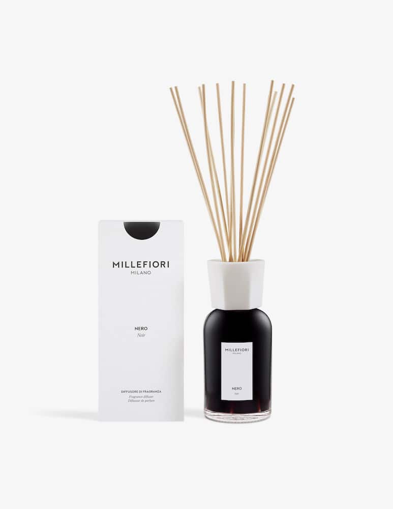 Millefiori Milano Reed diffuser 500ml Nero - picture 2 Millefiori Milano Reed diffuser 500ml Nero - picture 2