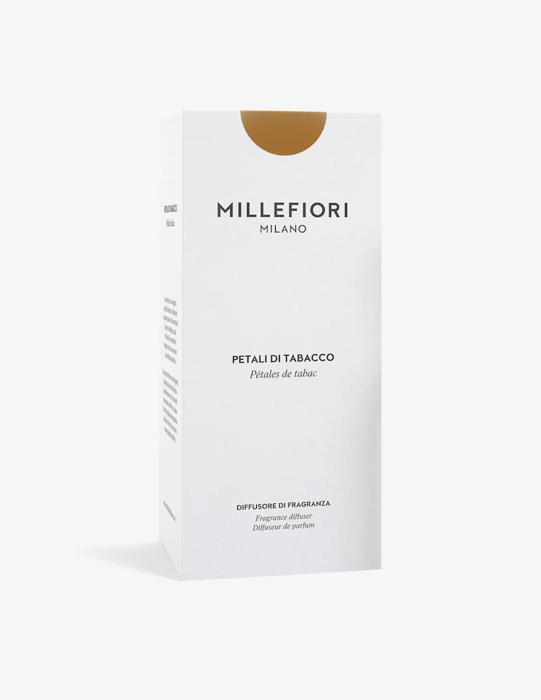 Millefiori Milano Diffusore a bastoncini 500 ml Petali di Tabacco - immagine 3 Millefiori Milano Diffusore a bastoncini 500 ml Petali di Tabacco - immagine 3