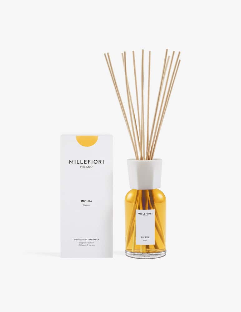 Millefiori Milano Diffusore a bastoncini 500 ml Riviera - immagine 2 Millefiori Milano Diffusore a bastoncini 500 ml Riviera - immagine 2