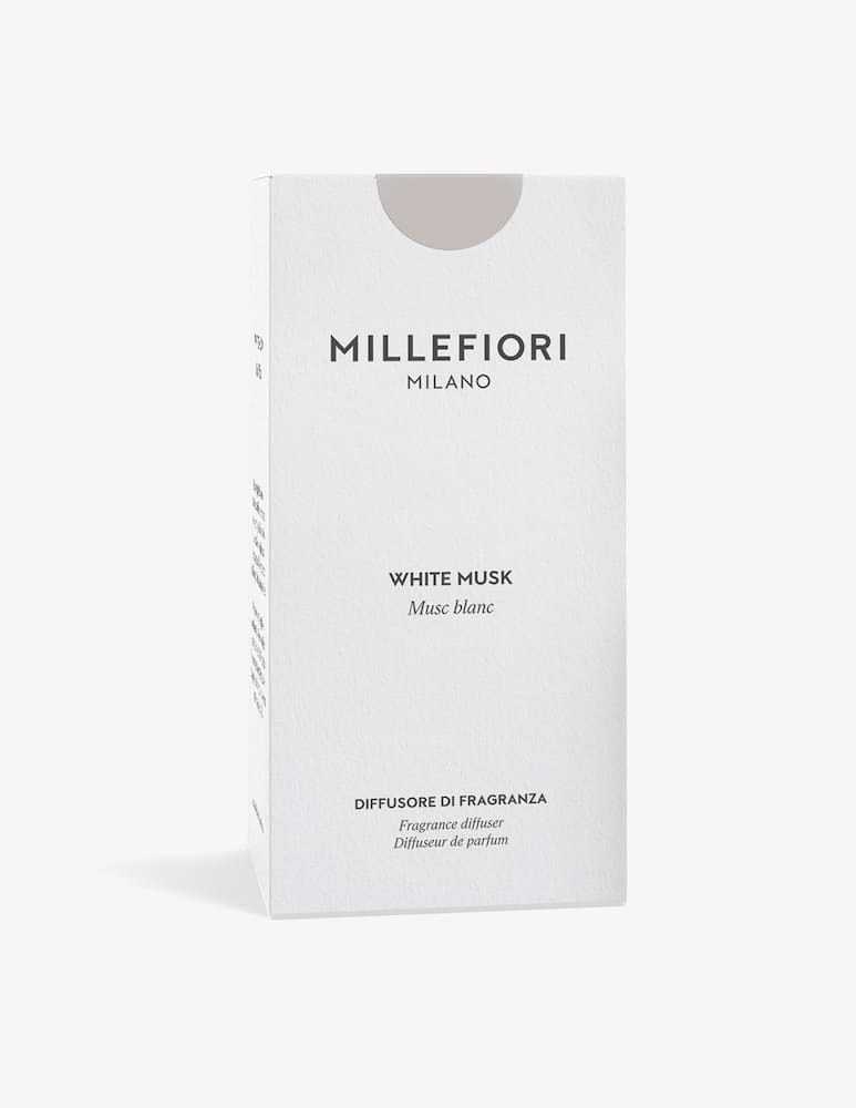 Millefiori Milano Reed diffuser 100ml White Musk - picture 3 Millefiori Milano Reed diffuser 100ml White Musk - picture 3