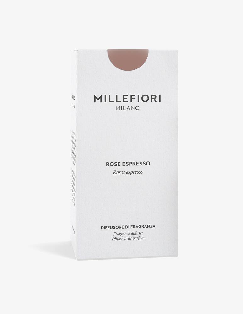 Millefiori Milano Diffusore a bastoncini 100ml Rose Espresso - immagine 3 Millefiori Milano Diffusore a bastoncini 100ml Rose Espresso - immagine 3