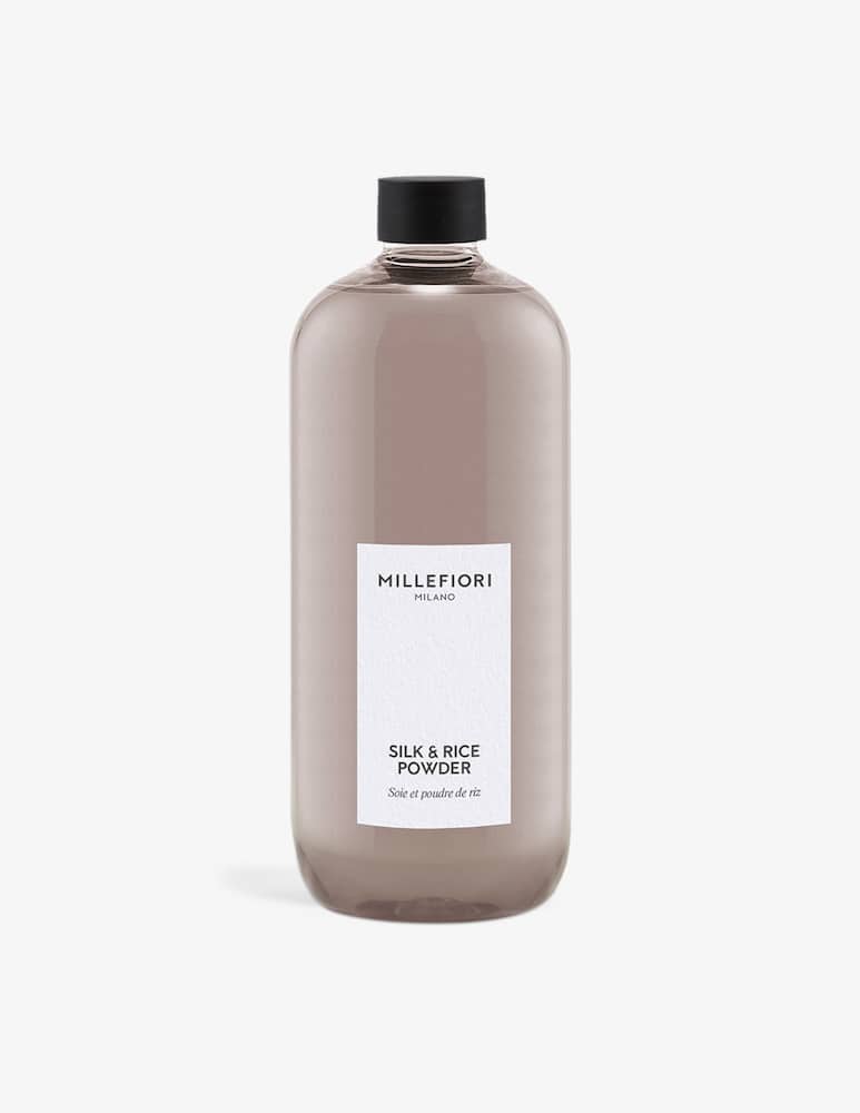Millefiori Milano Fragrance for diffuser 500 ml Silk & Rice Powder - picture 1 Millefiori Milano Fragrance for diffuser 500 ml Silk & Rice Powder - picture 1