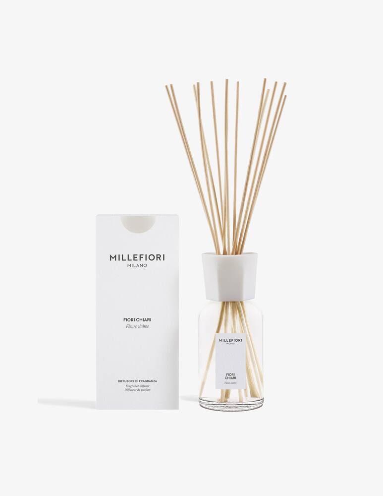Millefiori Milano Diffusore A Bastoncini 500 Ml Fiori Chiari - immagine 2 Millefiori Milano Diffusore A Bastoncini 500 Ml Fiori Chiari - immagine 2