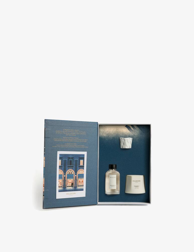 Millefiori Milano Confezione regalo candela e diffusore Zucchero & Vaniglia 100ml - immagine 2 Millefiori Milano Confezione regalo candela e diffusore Zucchero & Vaniglia 100ml - immagine 2