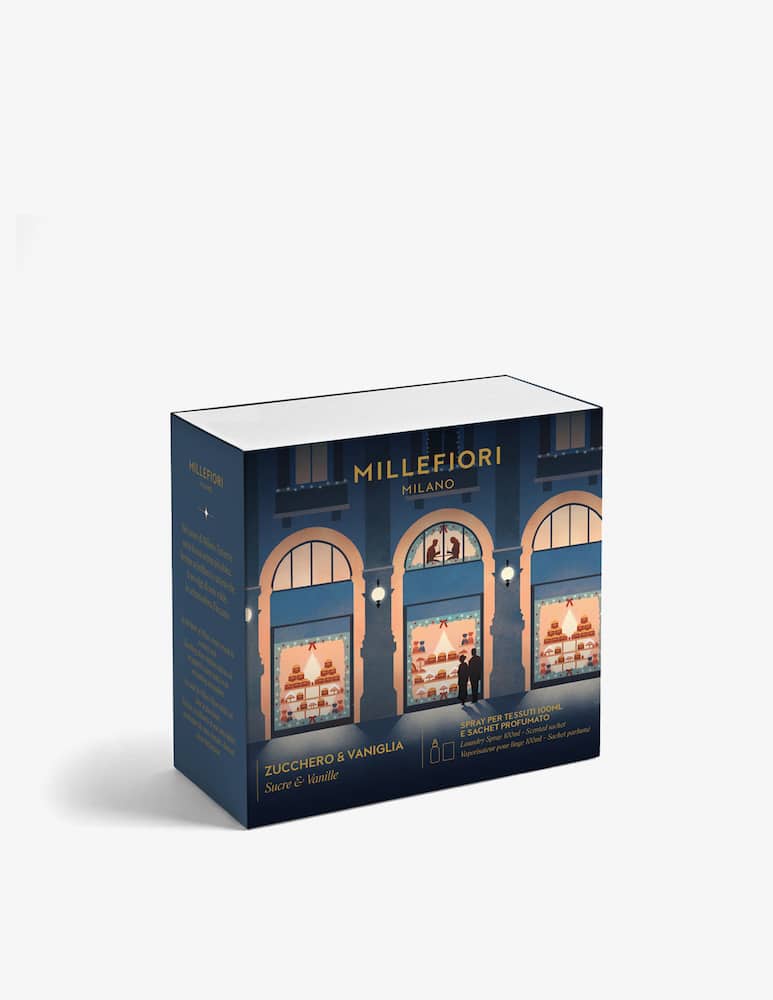 Millefiori Milano Confezione regalo spray tessuti e sachet 100ml - picture 1 Millefiori Milano Confezione regalo spray tessuti e sachet 100ml - picture 1