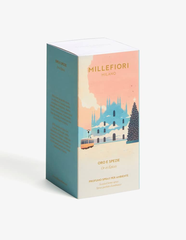 Millefiori Milano Room Spray Christmas Oro e Spezie 100ml - picture 3 Millefiori Milano Room Spray Christmas Oro e Spezie 100ml - picture 3