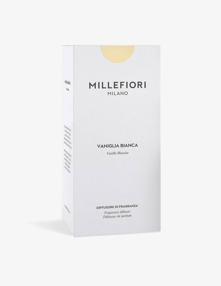 Millefiori Milano Diffusore a bastoncini Vaniglia Bianca 250ml - immagine 4 Millefiori Milano Diffusore a bastoncini Vaniglia Bianca 250ml - immagine 4