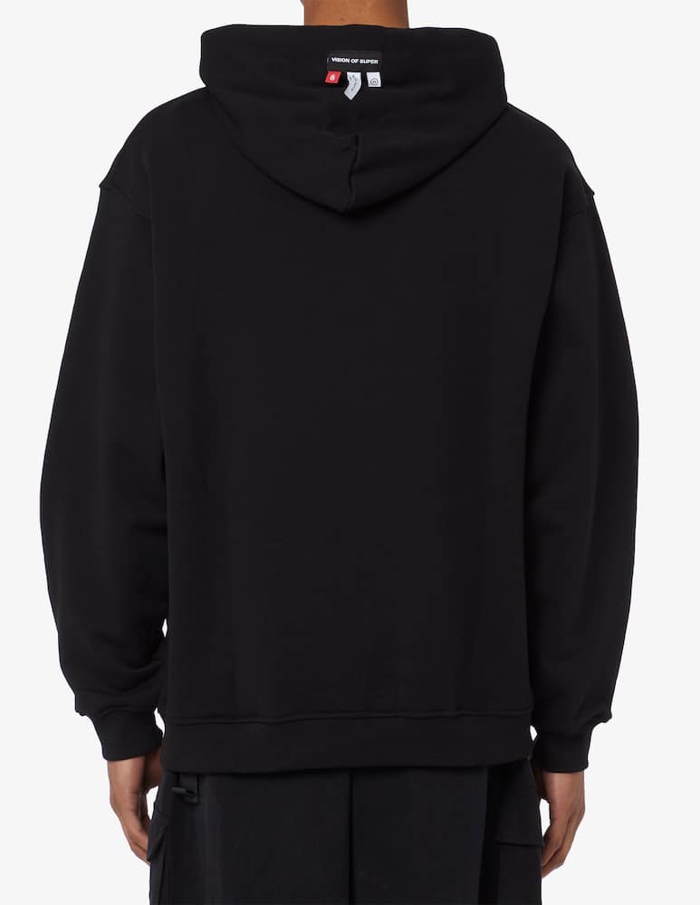 rinascente Vision of Super Felpa con cappuccio puffy 