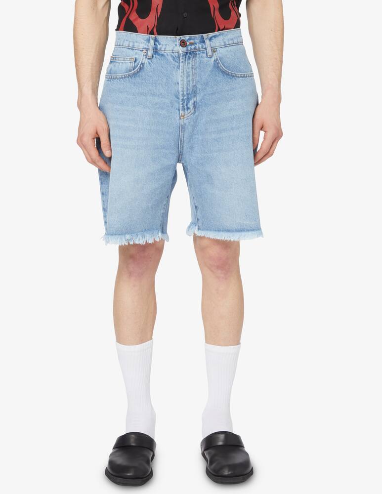 Vision of Super Denim black flames shorts - picture 1 Vision of Super Denim black flames shorts - picture 1