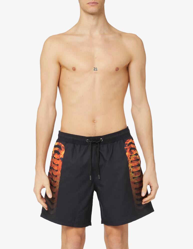 rinascente Propaganda Ribs inferno swimshorts 