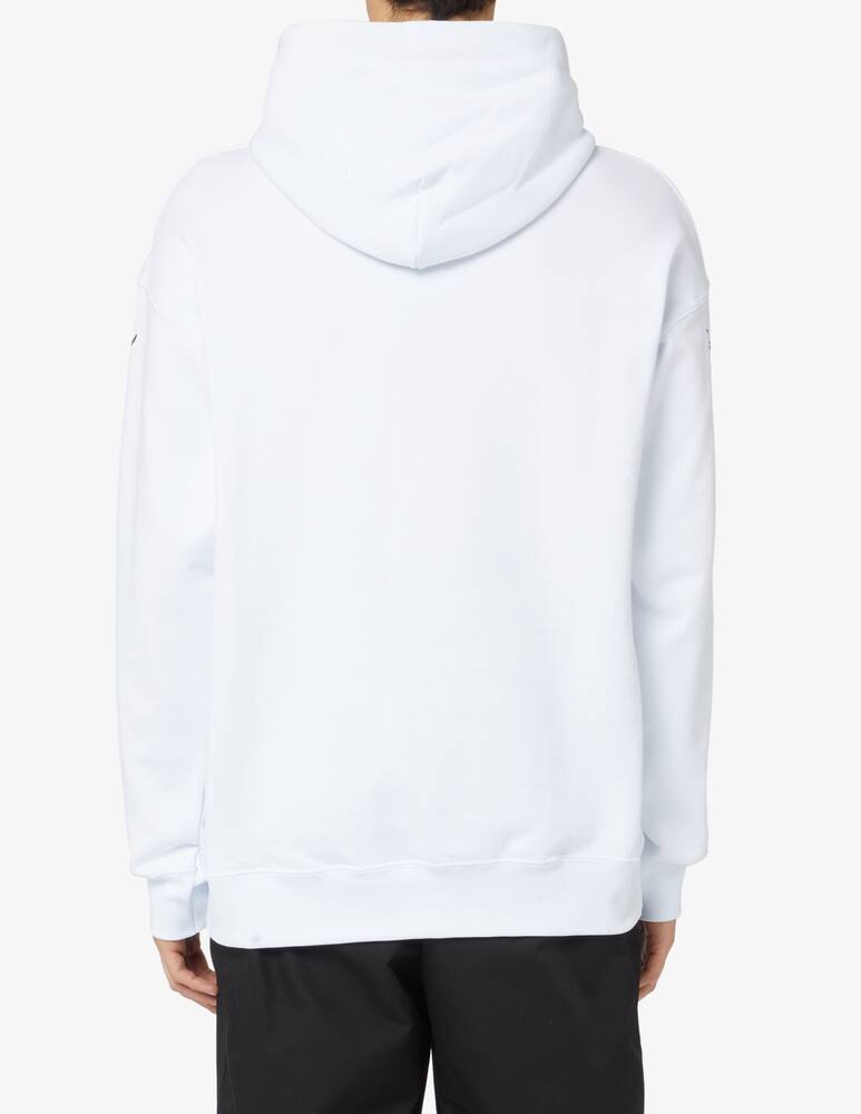 rinascente Propaganda Felpa con cappuccio logo spinato 